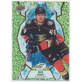 2021-22 UPPER DECK ICE - MAX JONES #87 GREEN