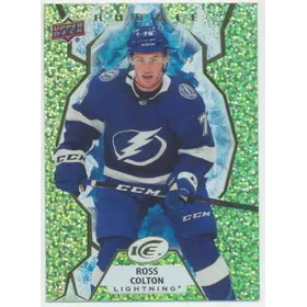 2021-22 UPPER DECK ICE - ROSS COLTON #147 ROOKIE GREEN