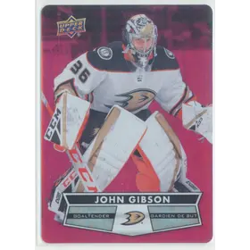 2021-22 TIM HORTONS - JOHN GIBSON #DC-10 RED DIE CUTS