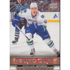 2013-14 UPPER DECK - NICKLAS JENSEN #249 YOUNG GUNS