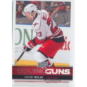 2012-13 UPPER DECK - JEREMY WELSH #210 YOUNG GUNS