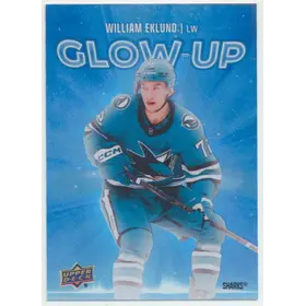 2025-26 UPPER DECK - WILLIAM EKLUND #GU-9 GLOW-UP