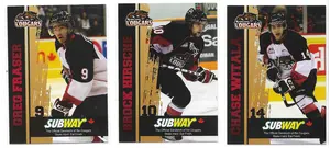 2011-12 Prince George Cougars (Complete Set - 25 cards)