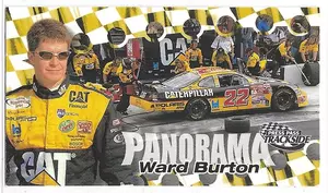 2000 Press Pass Trackside Panorama #P11 Ward Burton