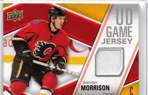 2011-12 UD Brendan Morrison GU Jersey Calgary Flames