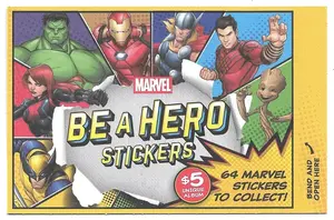 2025 Loblaws Marvel Be A Hero Stickers (Unopened Pack)