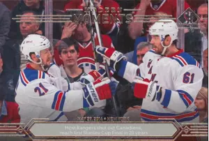 2014-15 SP AUTHENTIC - RICK NASH/DEREK STEPAN #179 MODERN MOMENTS