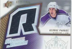 2005-06 SPX - GEORGE PARROS #144 ROOKIE JERSEY 223/1999