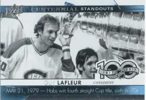 2017-18 UPPER DECK - GUY LAFLEUR #CS-79 CENTENNIAL STANDOUTS
