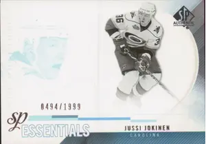 2010-11 SP AUTHENTIC - JUSSI JOKINEN #202 SP ESSENTIALS 494/1999