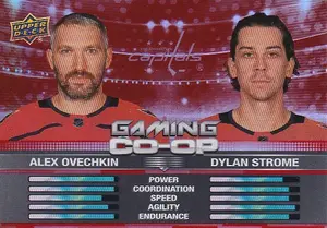2024-25 Upper Deck Gaming Co-op CGO-11 Alex Ovechkin/Dylan Strome