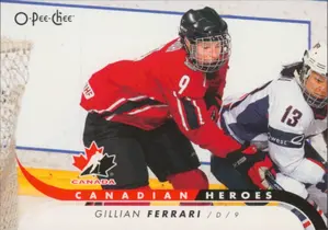 2009-10 O-PEE-CHEE - GILLIAN FERRARI #CB-GF CANADIAN HEROES