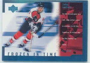 1998-99 UPPER DECK - JOHN LeCLAIR #FT27 FROZEN IN TIME