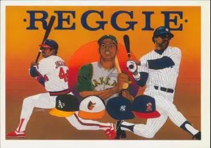 1990 Upper Deck - Reggie Jackson #9 Baseball Heroes