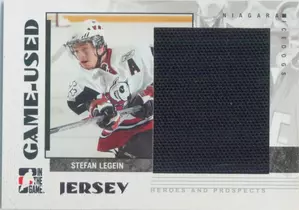 2007-08 HEROES & PROSPECTS - STEFAN LEGEIN #GUJ-53 JERSEY /130