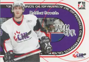 2005-06 HEROES & PROSPECTS - MATTHEW CORRENTE #TO-0 TEAM ORR