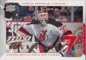 2008-09 MVP - MARTIN BRODEUR #M7-MB MAGNIFICENT 7S