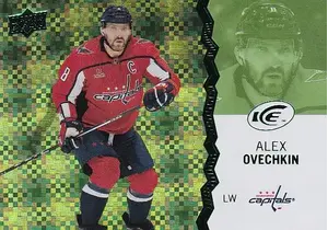 2023-24 Upper Deck Ice Green 27 Alex Ovechkin