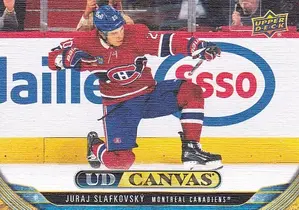 2024-25 Upper Deck Canvas C-54 Juraj Slafkovsky