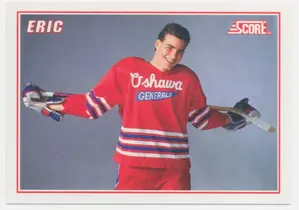 1990-91 SCORE - ERIC LINDROS #B5 BONUS CARDS
