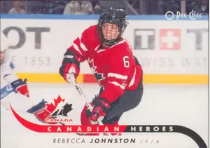 2009-10 O-PEE-CHEE - REBECCA JOHNSTON #CB-RJ CANADIAN HEROES