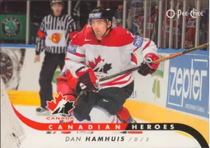 2009-10 O-PEE-CHEE - DAN HAMHUIS #CB-DH CANADIAN HEROES