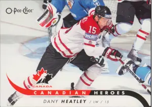2009-10 O-PEE-CHEE - DANY HEATLEY #CB-HE CANADIAN HEROES