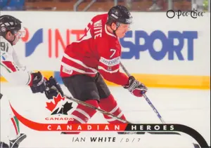 2009-10 O-PEE-CHEE - IAN WHITE #CB-IW CANADIAN HEROES
