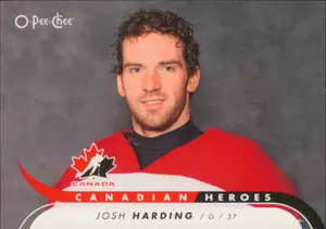 2009-10 O-PEE-CHEE - JOSH HARDING #CB-HA CANADIAN HEROES