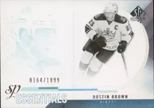 2010-11 SP AUTHENTIC - DUSTIN BROWN #194 SP ESSENTIALS 164/1999