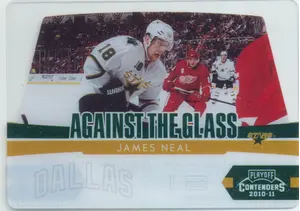 2010-11 PLAYOFF CONTENDERS - JAMES NEAL #16 AGAINST THE GLASS