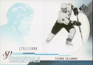 2010-11 SP AUTHENTIC - TEEMU SELANNE #152 SP ESSENTIALS 1751/1999