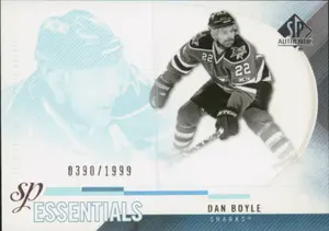 2010-11 SP AUTHENTIC - DAN BOYLE #181 SP ESSENTIALS 390/1999