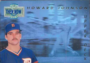 1993 Upper Deck - Howard Johnson #TN12 Then & Now