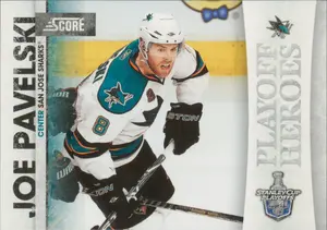 2010-11 SCORE - JOE PAVELSKI #1 PLAYOFF HEROES