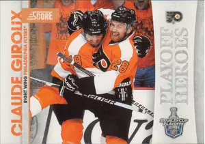 2010-11 SCORE - CLAUDE GIROUX #14 PLAYOFF HEROES
