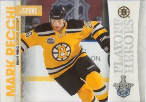 2010-11 SCORE - MARK RECCHI #21 PLAYOFF HEROES