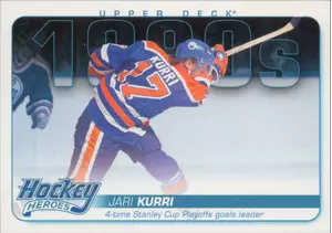 2012-13 UPPER DECK - JARI KURRI #HH44 HOCKEY HEROES