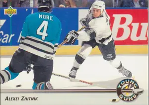 1992-93 UPPER DECK - ALEXEI ZHITNIK #566 YOUNG GUNS