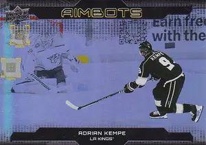 2024-25 Upper Deck Aimbots Black AB-18 Adrian Kempe