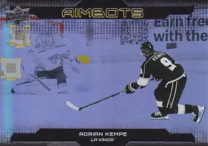 2024-25 Upper Deck Aimbots Black AB-18 Adrian Kempe
