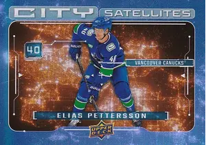 2024-25 Upper Deck City Satellites CS-2 Elias Pettersson