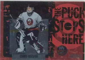 2002-03 STADIUM CLUB - CHRIS OSGOOD #PSH6 THE PUCK STOPS HERE