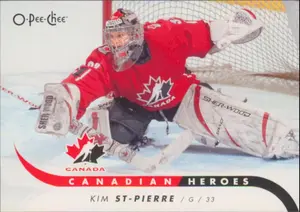 2009-10 O-PEE-CHEE - KIM ST-PIERRE #CB-KS CANADIAN HEROES