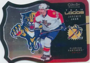 2015-16 O-PEE-CHEE PLATINUM - JAROMIR JAGR #T-13 TEAM LOGOS
