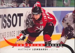 2009-10 O-PEE-CHEE - MATTHEW LOMBARDI #CB-ML CANADIAN HEROES