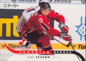 2009-10 O-PEE-CHEE - LUKE SCHENN #CB-LS CANADIAN HEROES