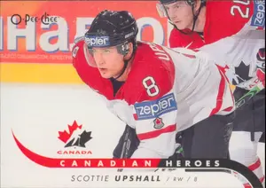 2009-10 O-PEE-CHEE - SCOTTIE UPSHALL #CB-SU CANADIAN HEROES