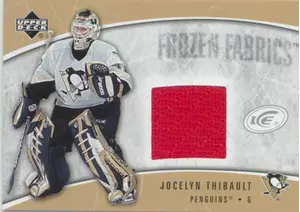2005-06 ICE - JOCELYN THIBAULT #FF-JT FROZEN FABRICS