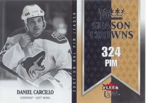 2008-09 FLEER ULTRA - DANIEL CARCILLO #SC9 SEASON CROWNS